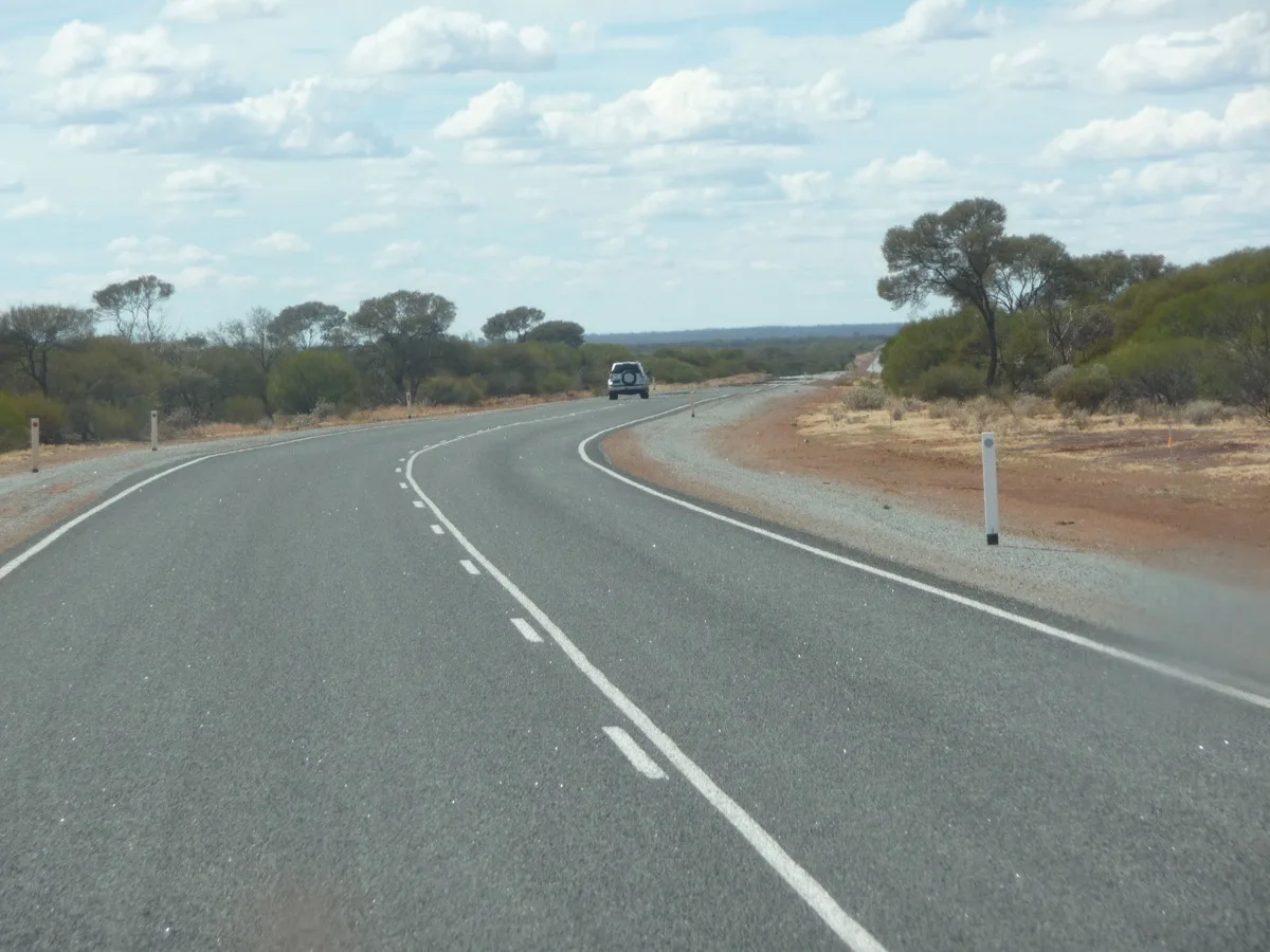 Winding through Western Australia's vast and beautiful emptiness
