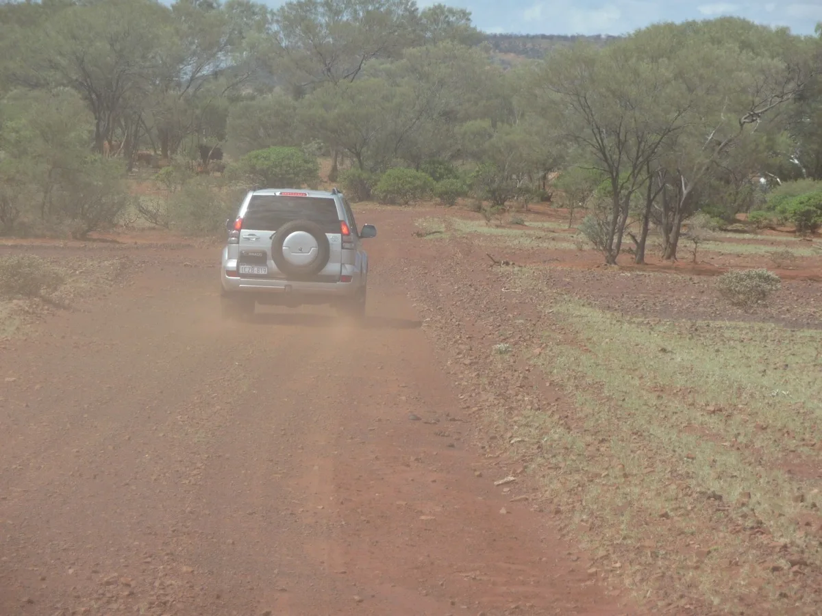Conquering red dirt roads through the remote Australian outback