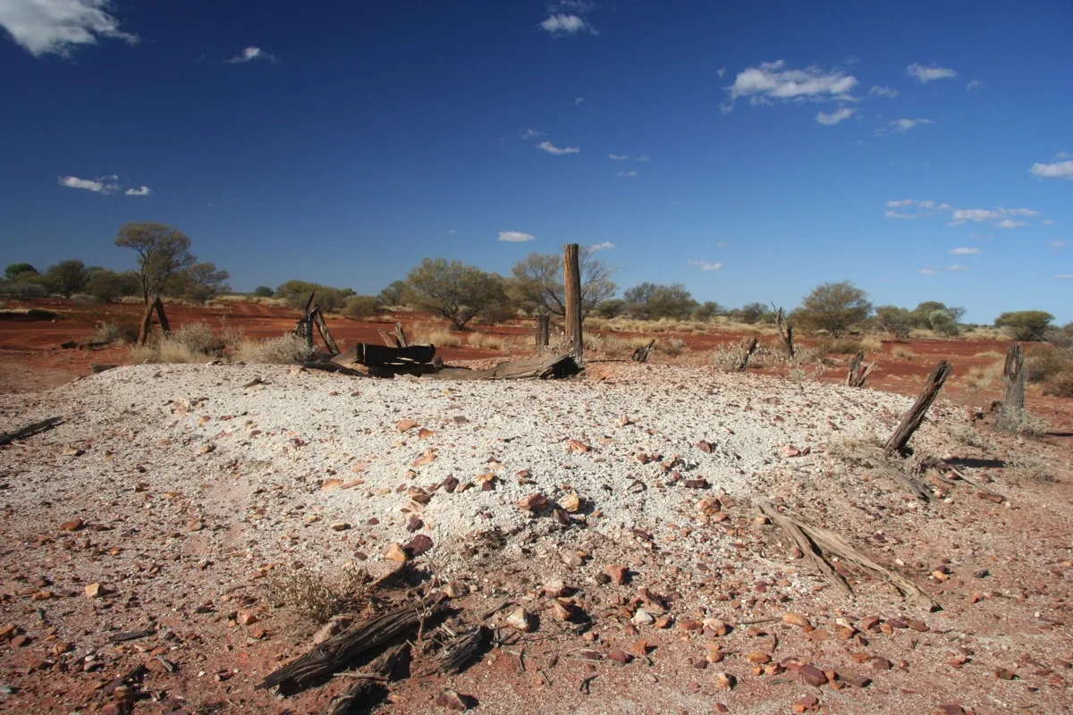 Echoes of outback history in the red earth