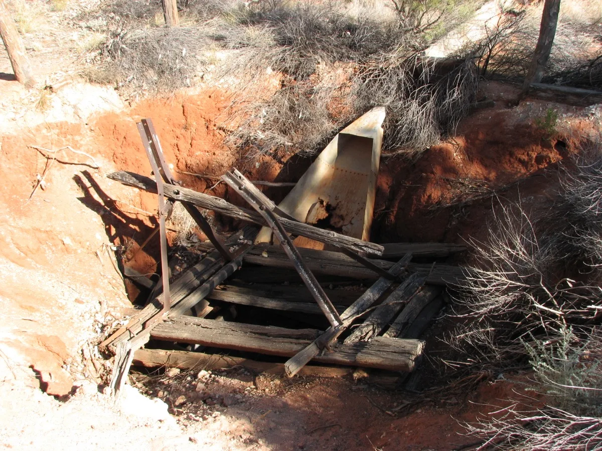 Abandoned outback relic slowly returns to the earth
