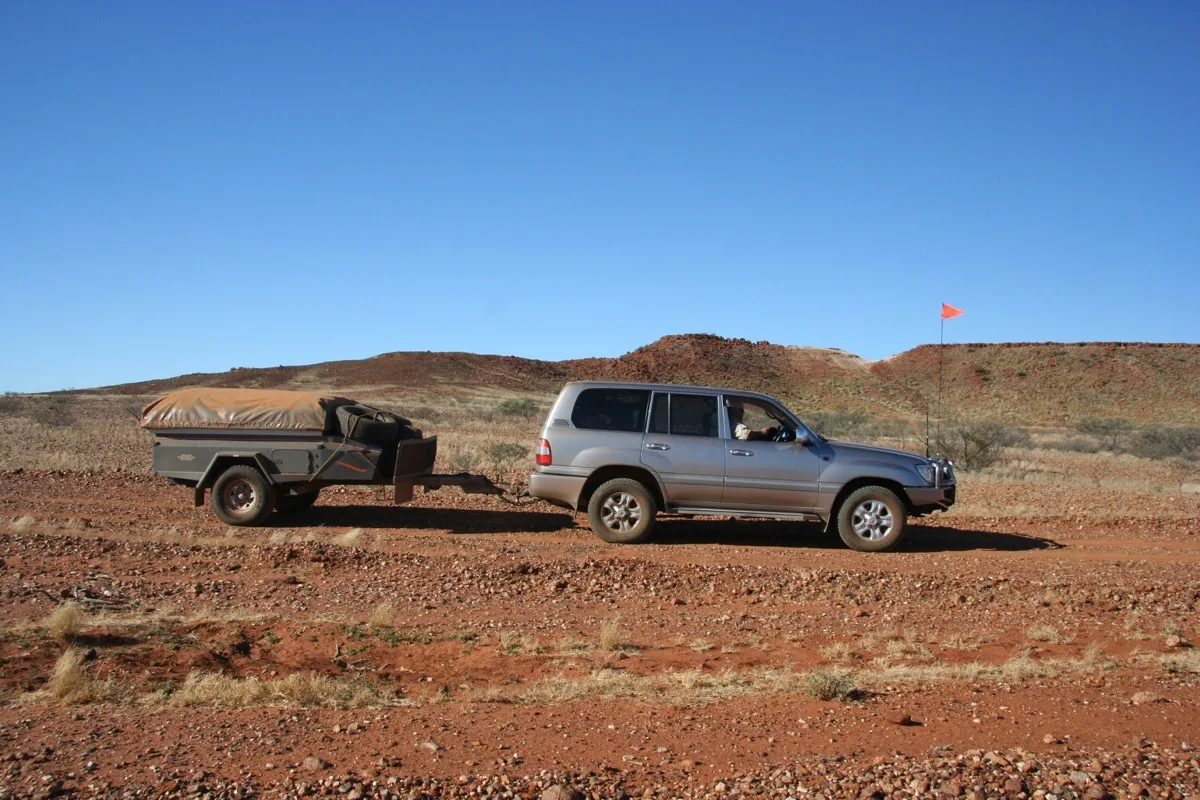 Off-road setup ready for remote outback adventure