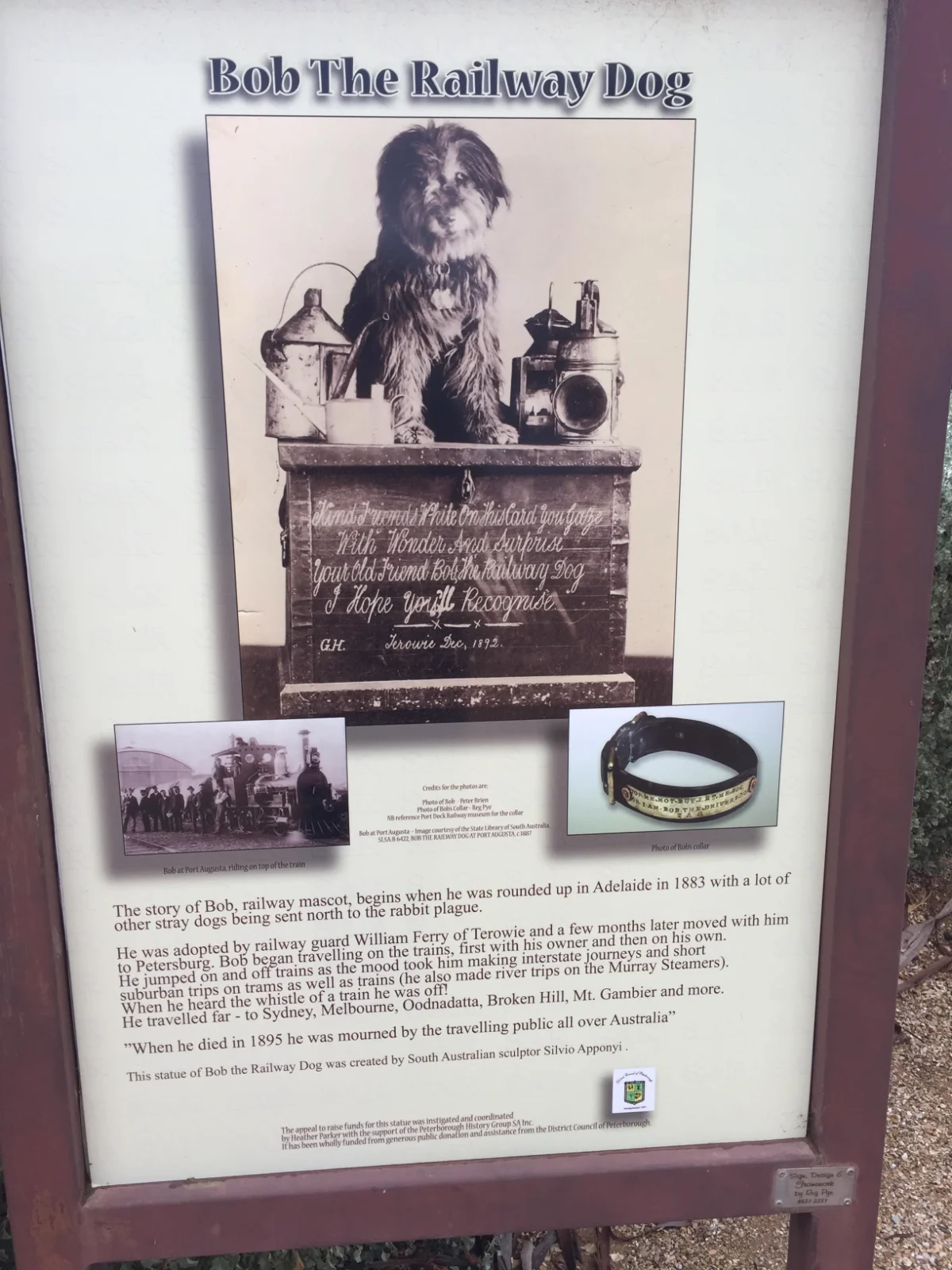 Learning about Bob the Railway Dog's incredible Australian journey