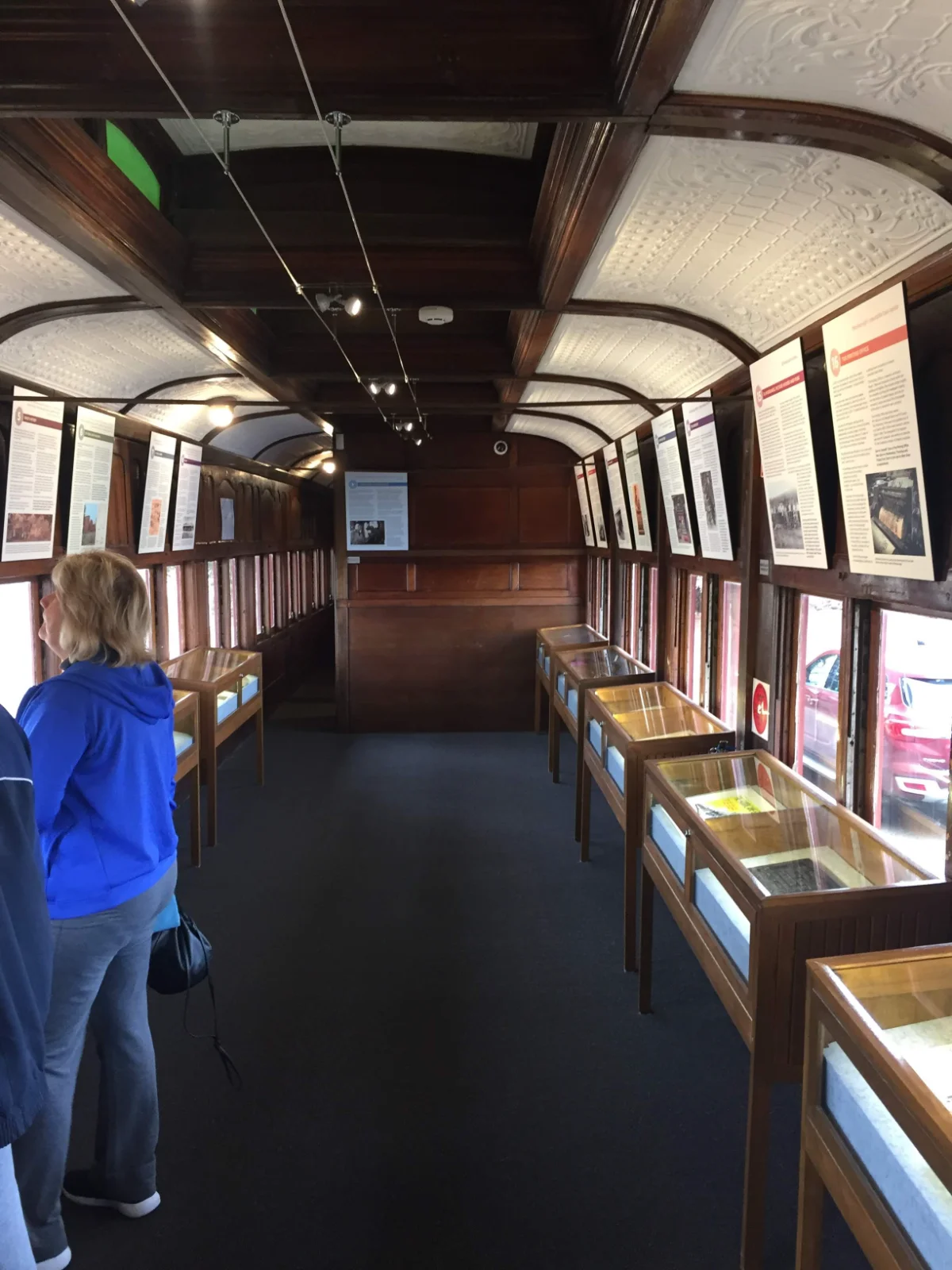 Step back in time inside this restored heritage railway carriage