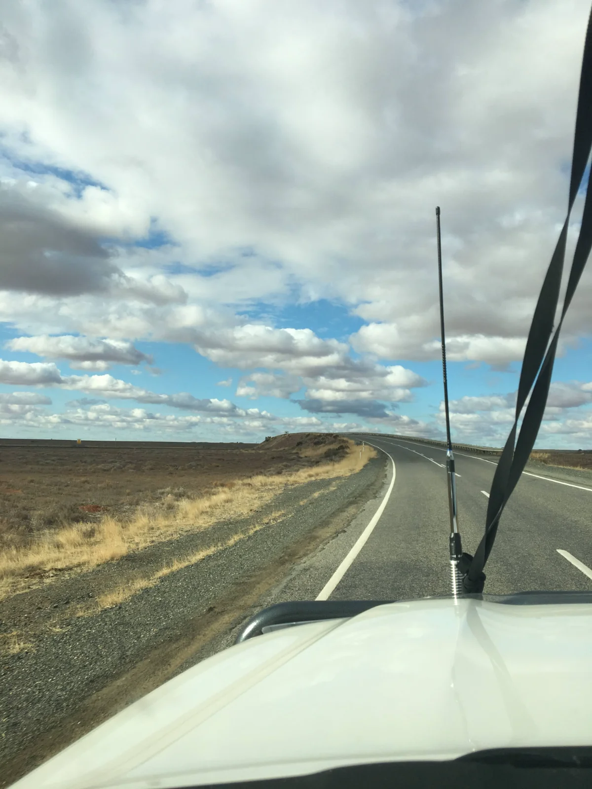 Following the curves through sun-bleached outback country