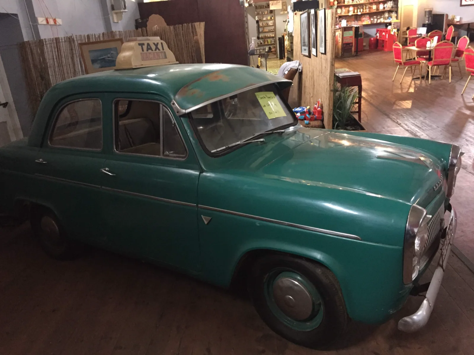 Classic taxi preserved as roadside Australia's motoring heritage