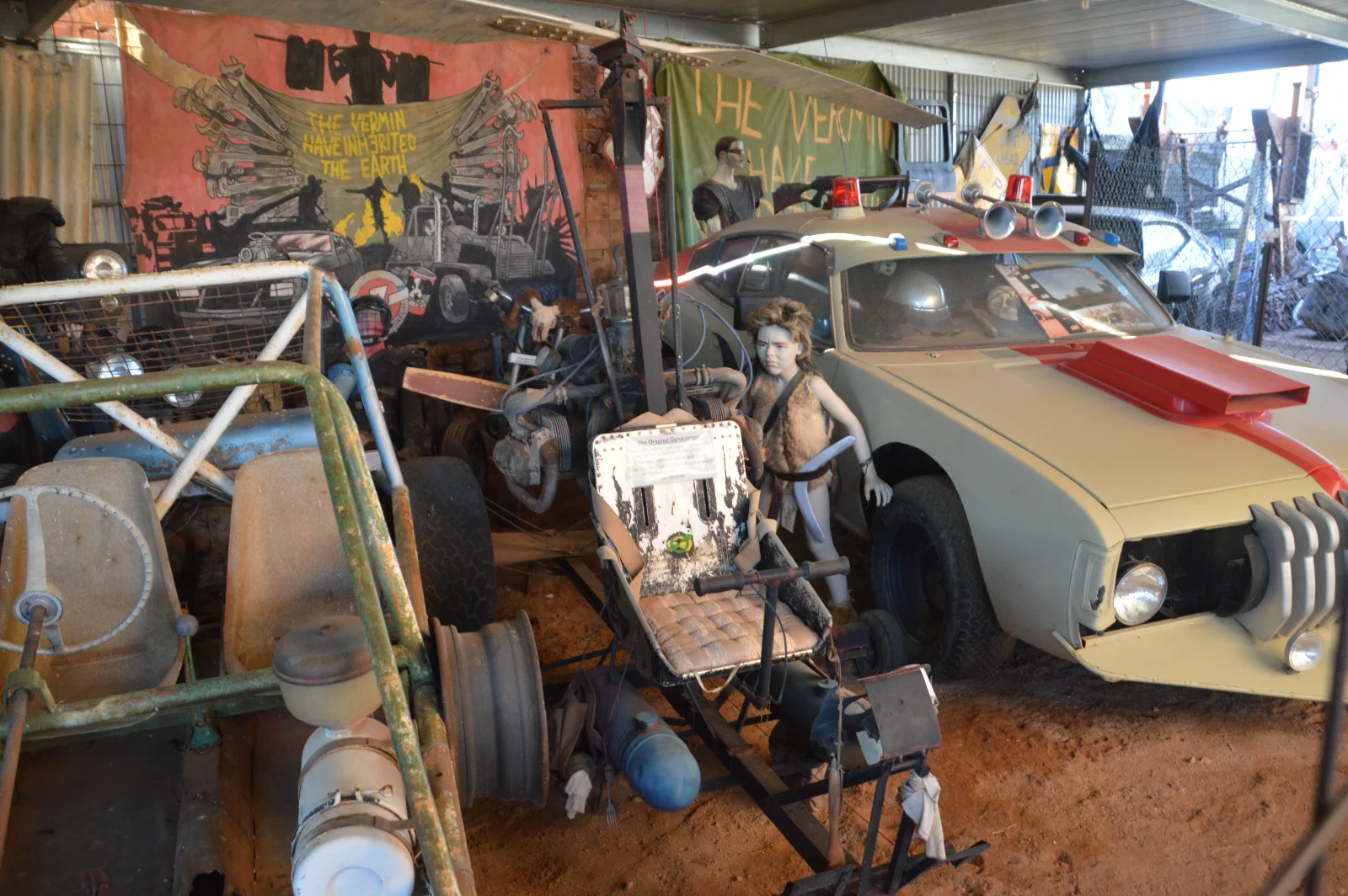 Step into the apocalypse at Silverton's Mad Max Museum