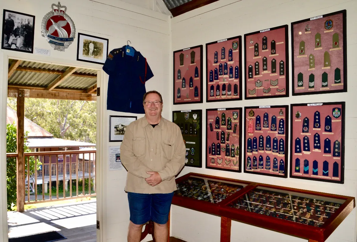 Military history is alive in the village.