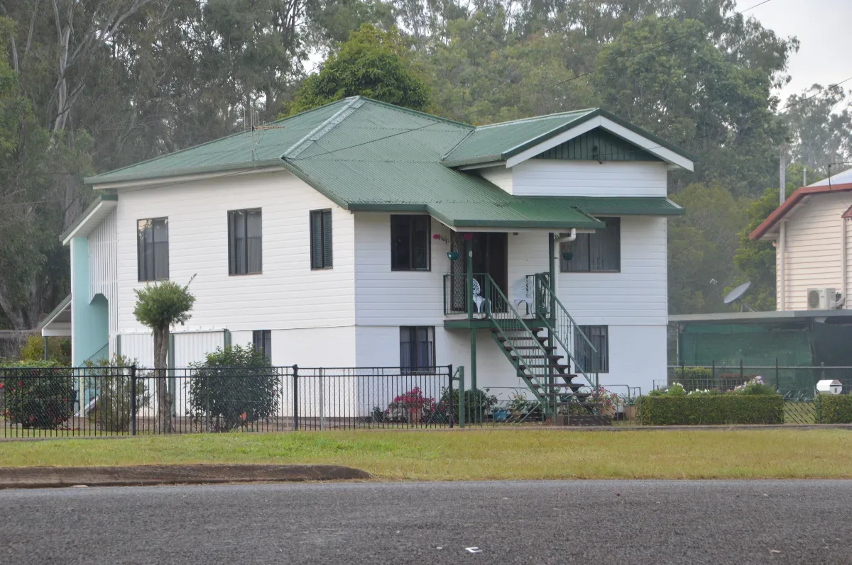 Another beautifully maintained older style Queenslander.