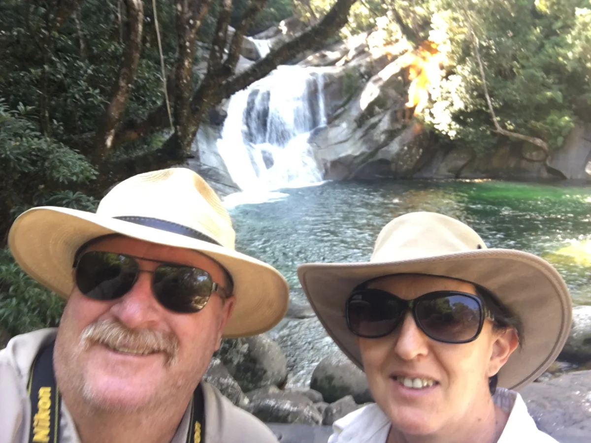 Us, taking it all in! Perhaps we should invest in a selfie stick...