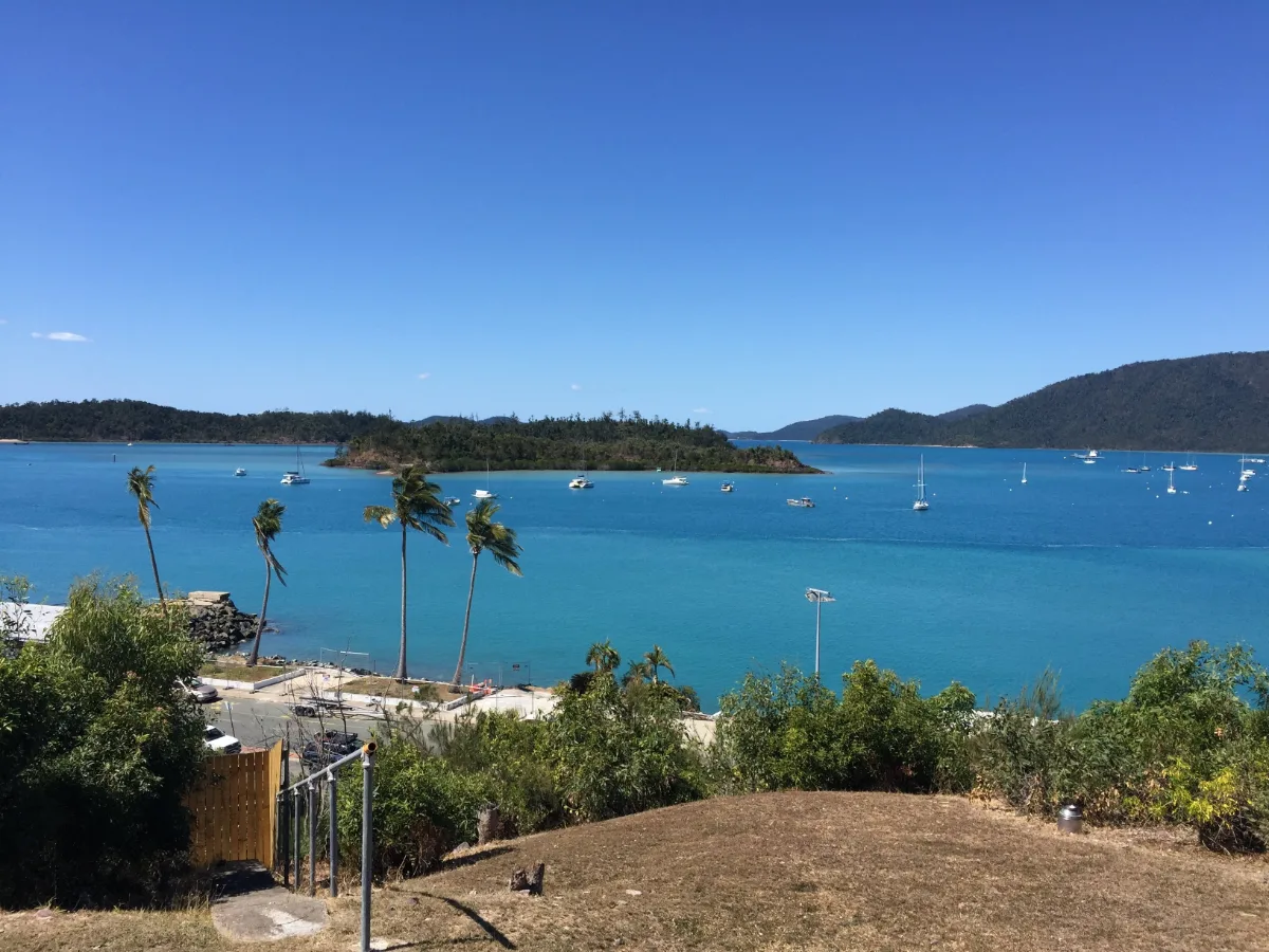 The breathtaking views from Shute Harbour in Airlie Beach - a true tropical paradise.