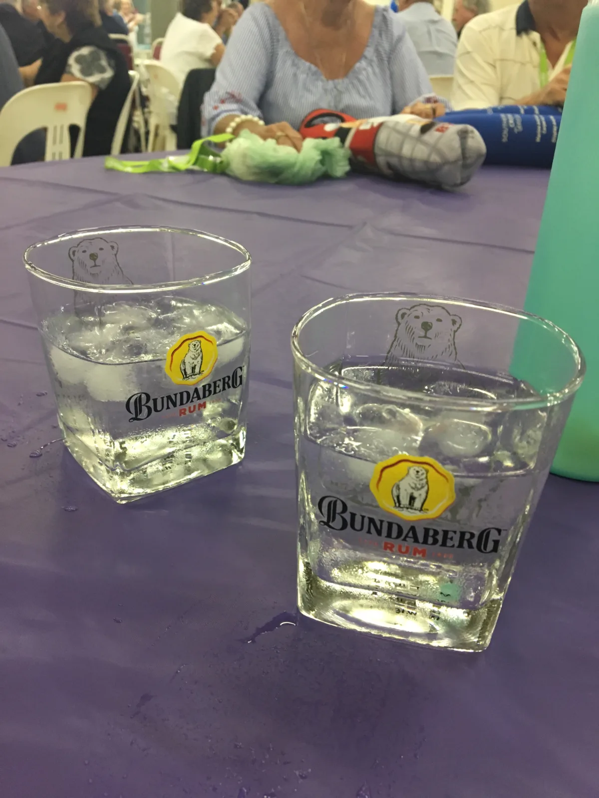 Bundaberg Rum on ice, the essential accompaniment to a challenging quiz in Queensland.