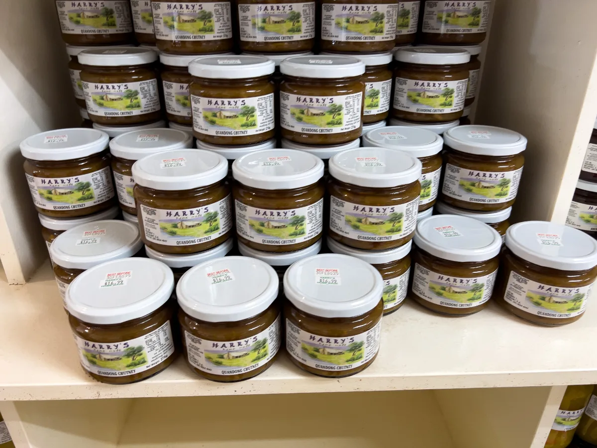 Marrow chutney: a taste of grandma's kitchen, available at Harry's Homemade.