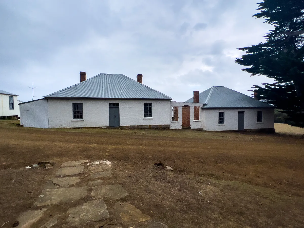 These old white-washed quarters in Darlington really give you a sense of how isolated life must have been for the early settlers.