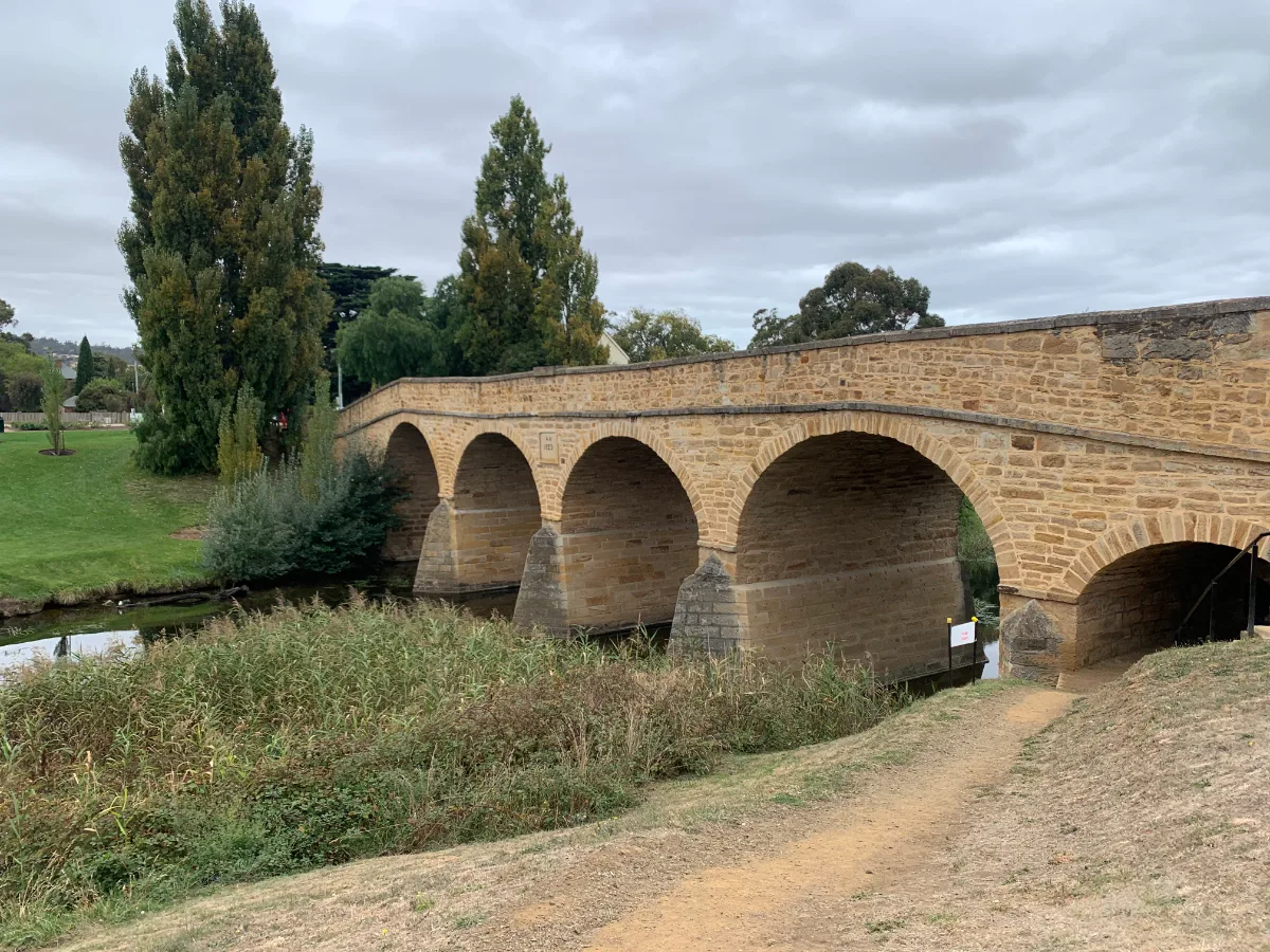 The iconic Richmond Bridge, still standing strong after two centuries.