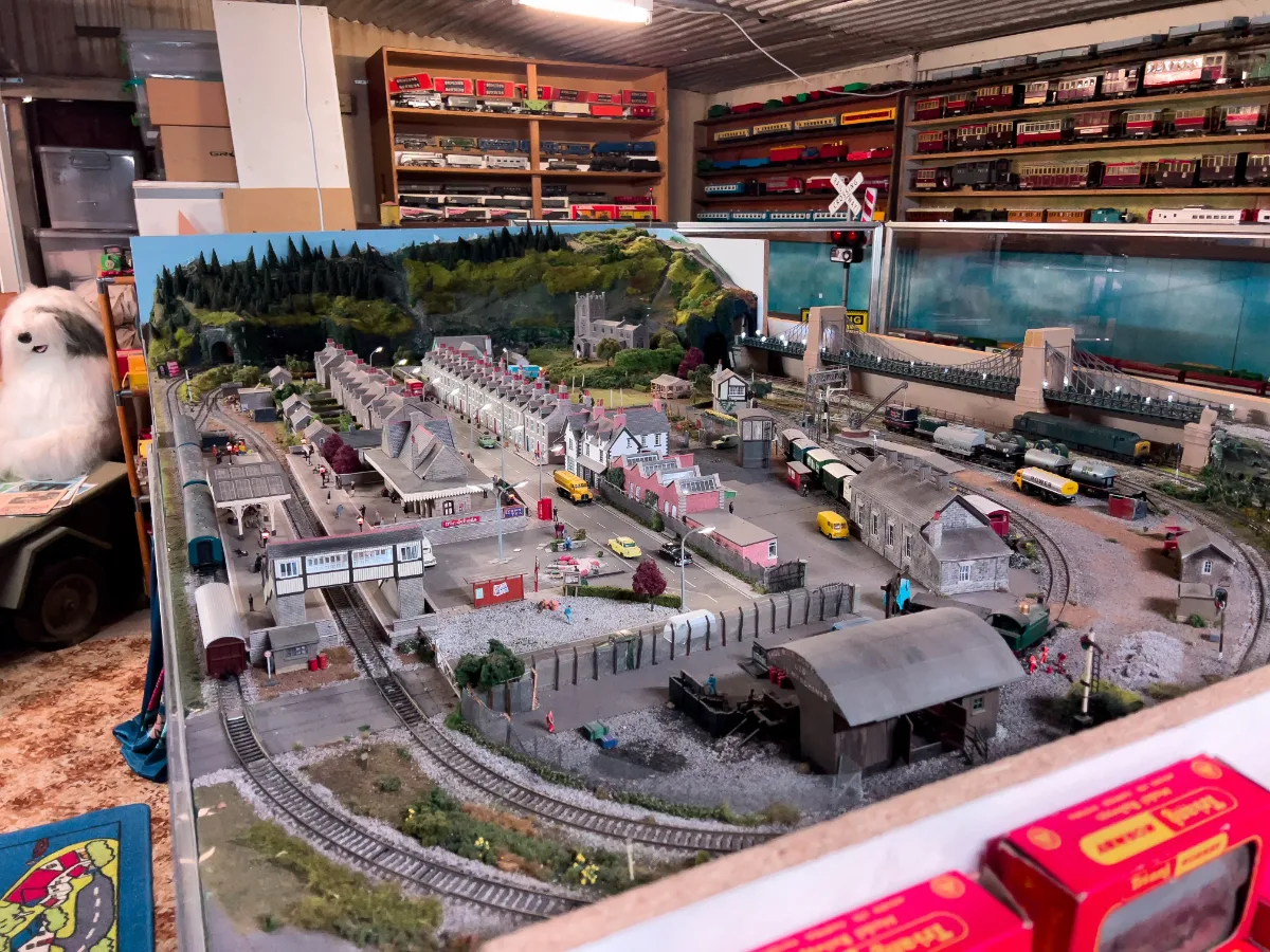 A miniature world meticulously created at the Wilmington Toy Museum.