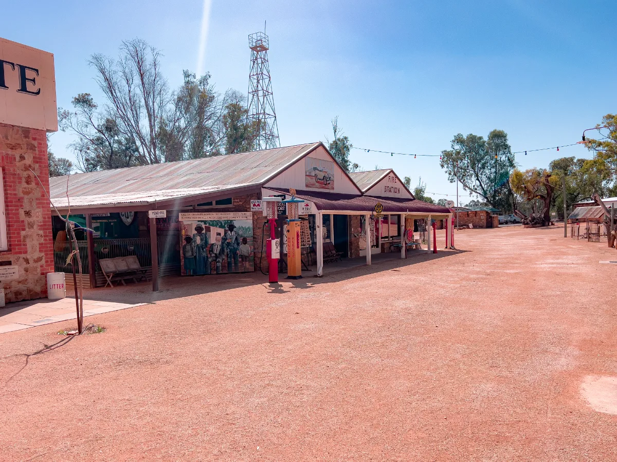 The old Loxton Fire Station.