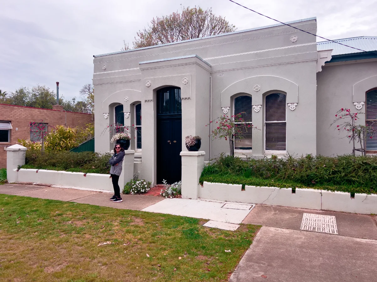 A beautifully maintained heritage building in Murchison, showing the charm and care evident throughout the town.