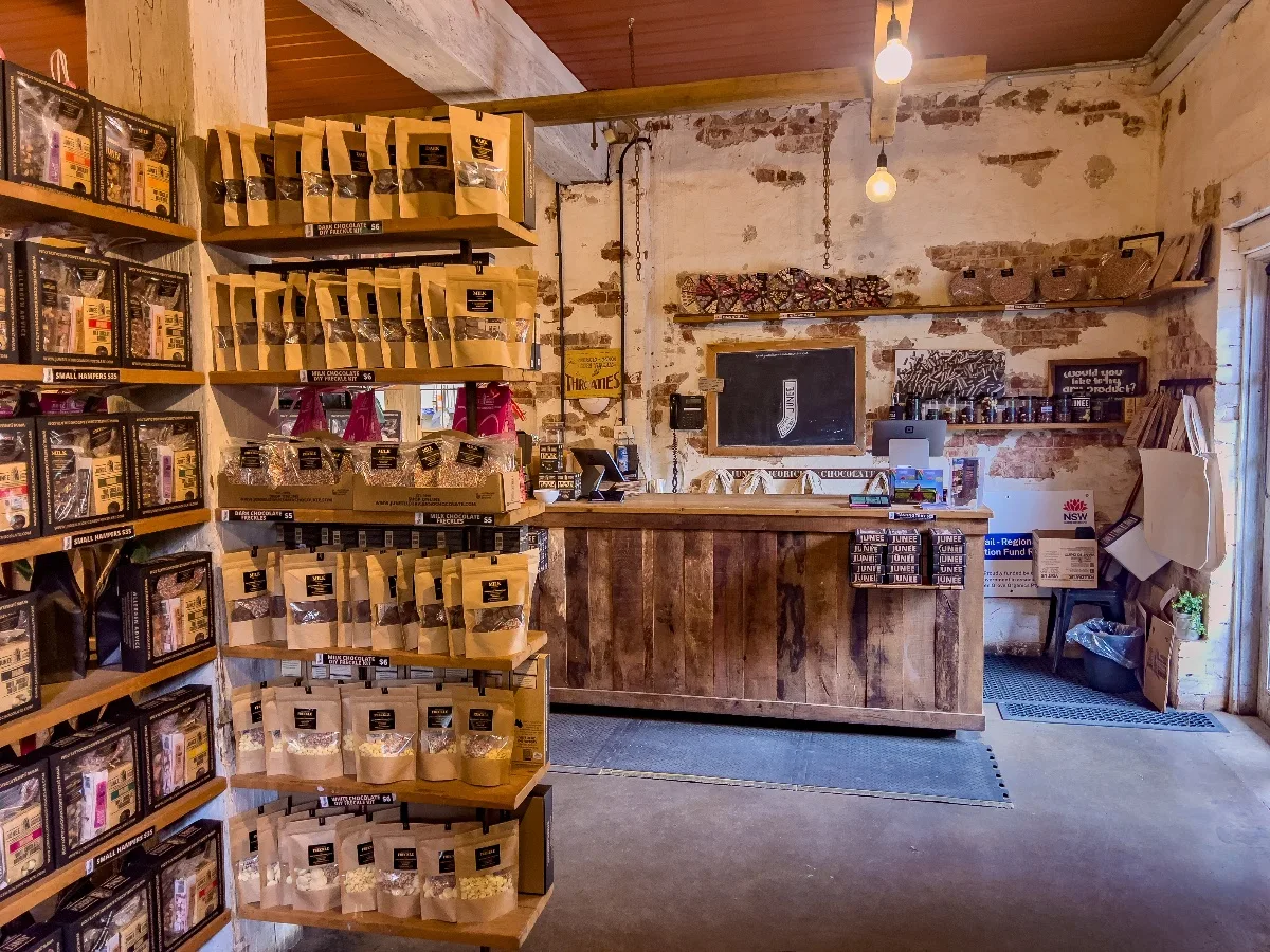 Chocolate as far as the eye can see...and as much as the wallet can handle.