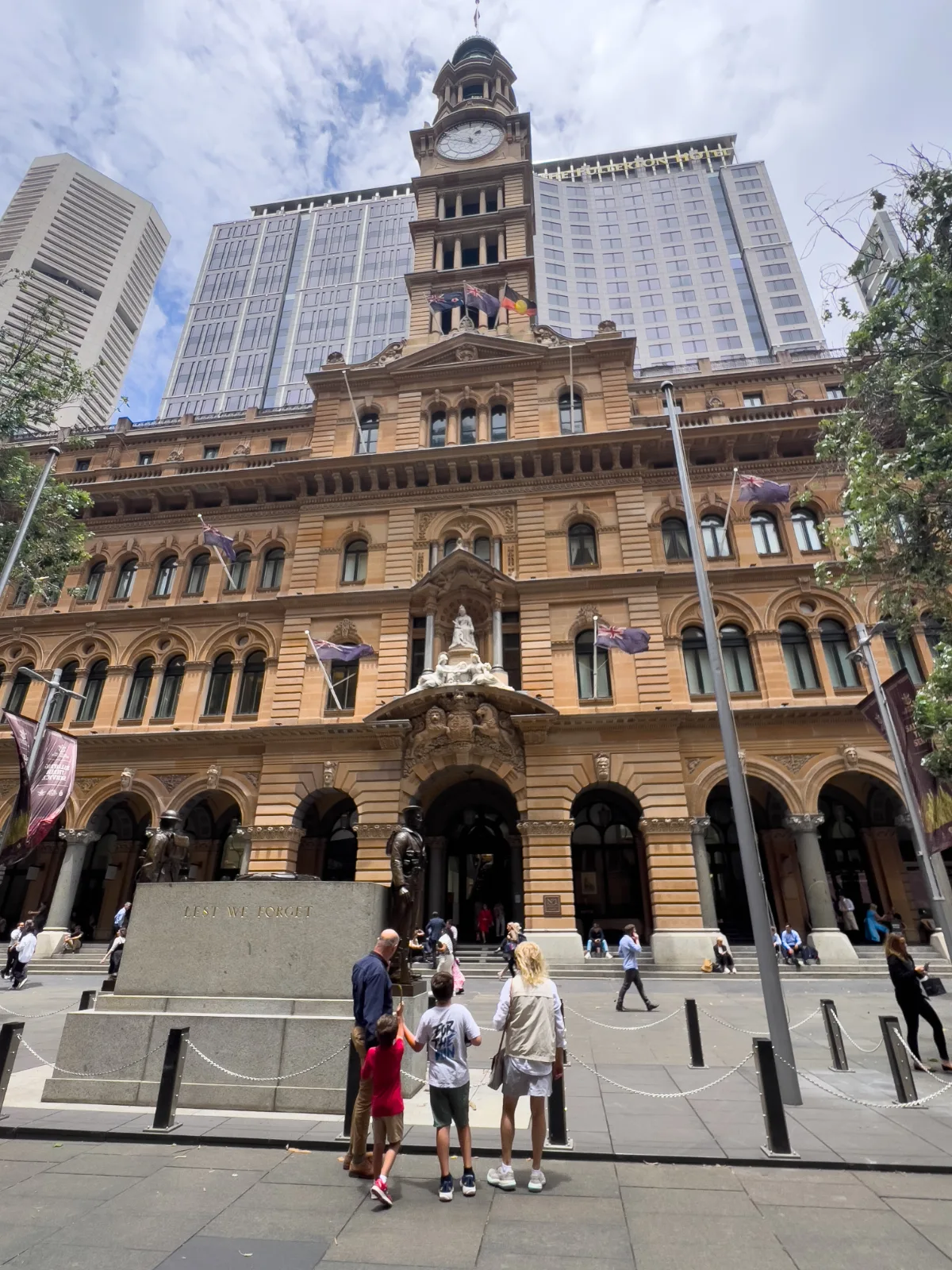 The grandeur of the Sydney General Post Office, now a hotel, is a sight to behold.