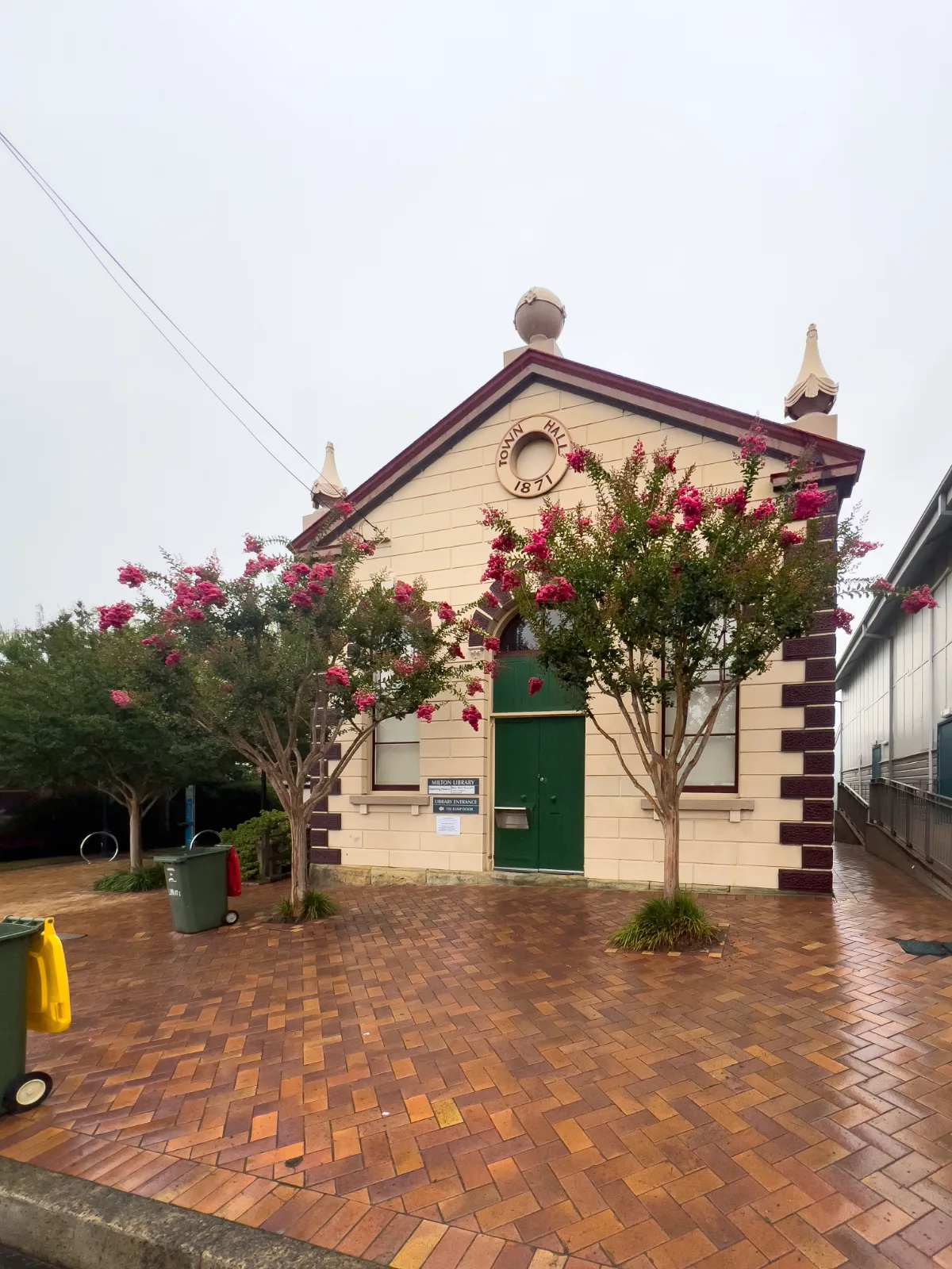 The Milton School of Arts, a building rich in history and community involvement.