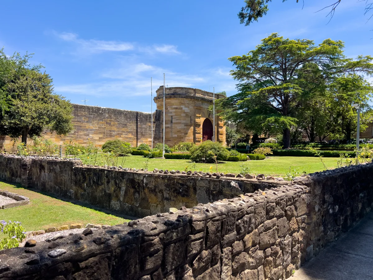 The historic Berrima Gaol, now repurposed as a hotel.
