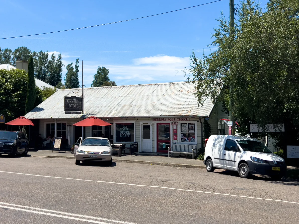 The Berrima General Store and Post Office, a local institution.