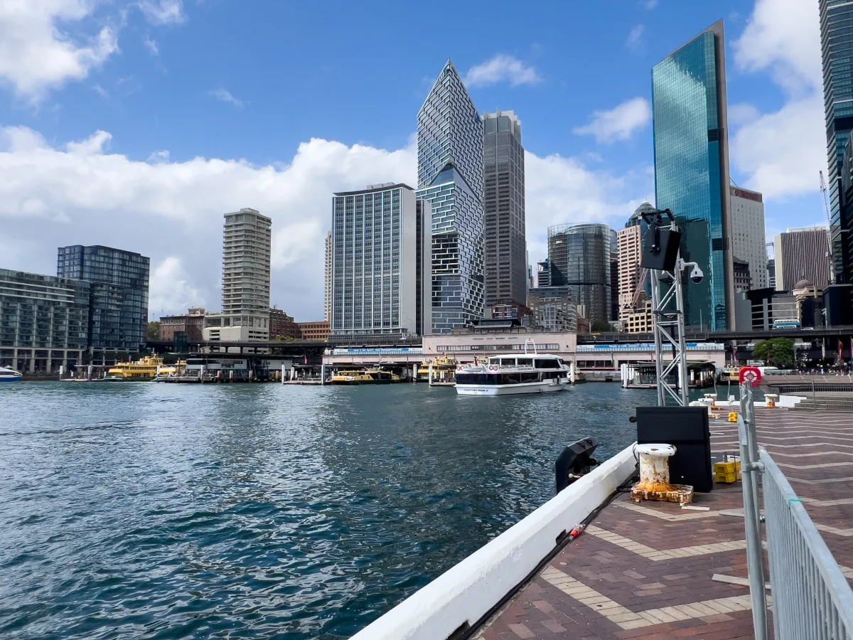 Memory from Sydney Celebrations in The Rocks