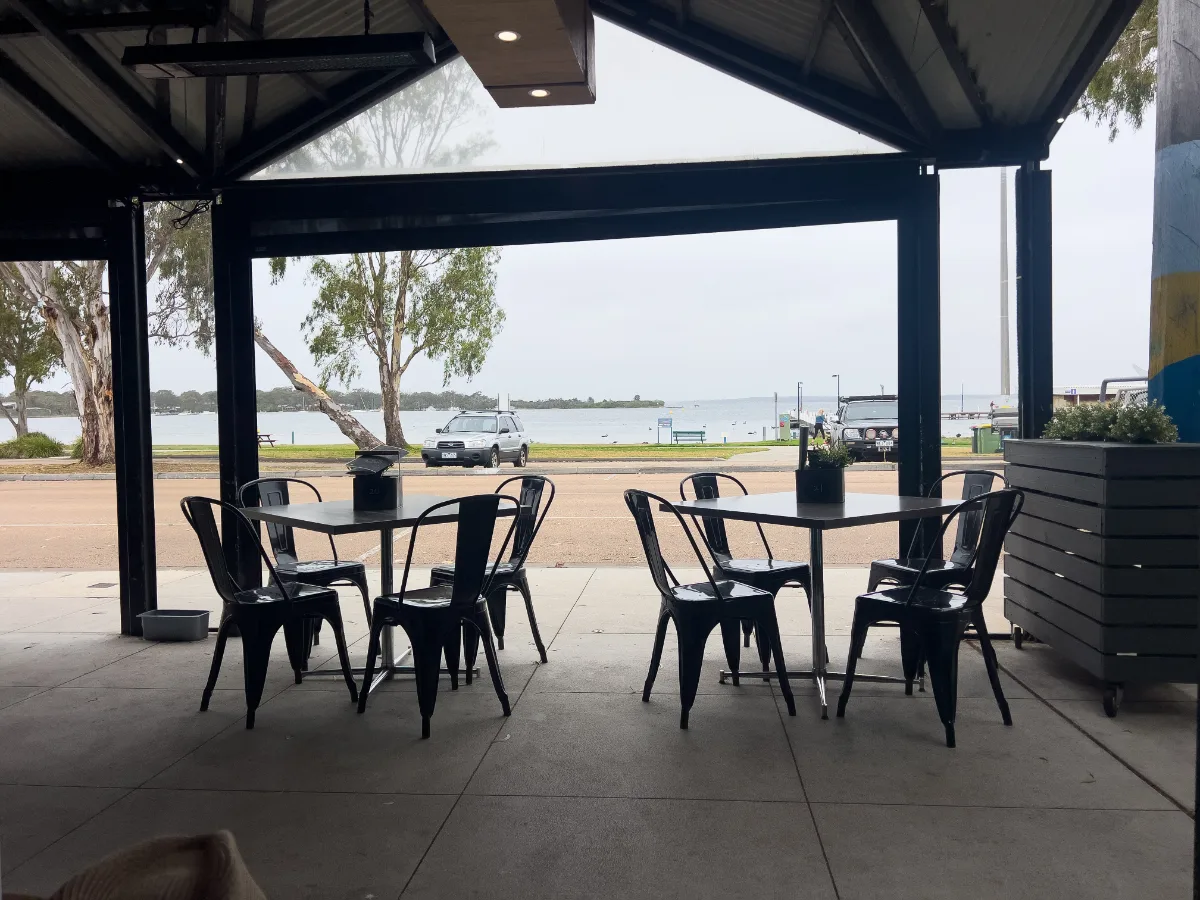 Waterfront dining at its finest.