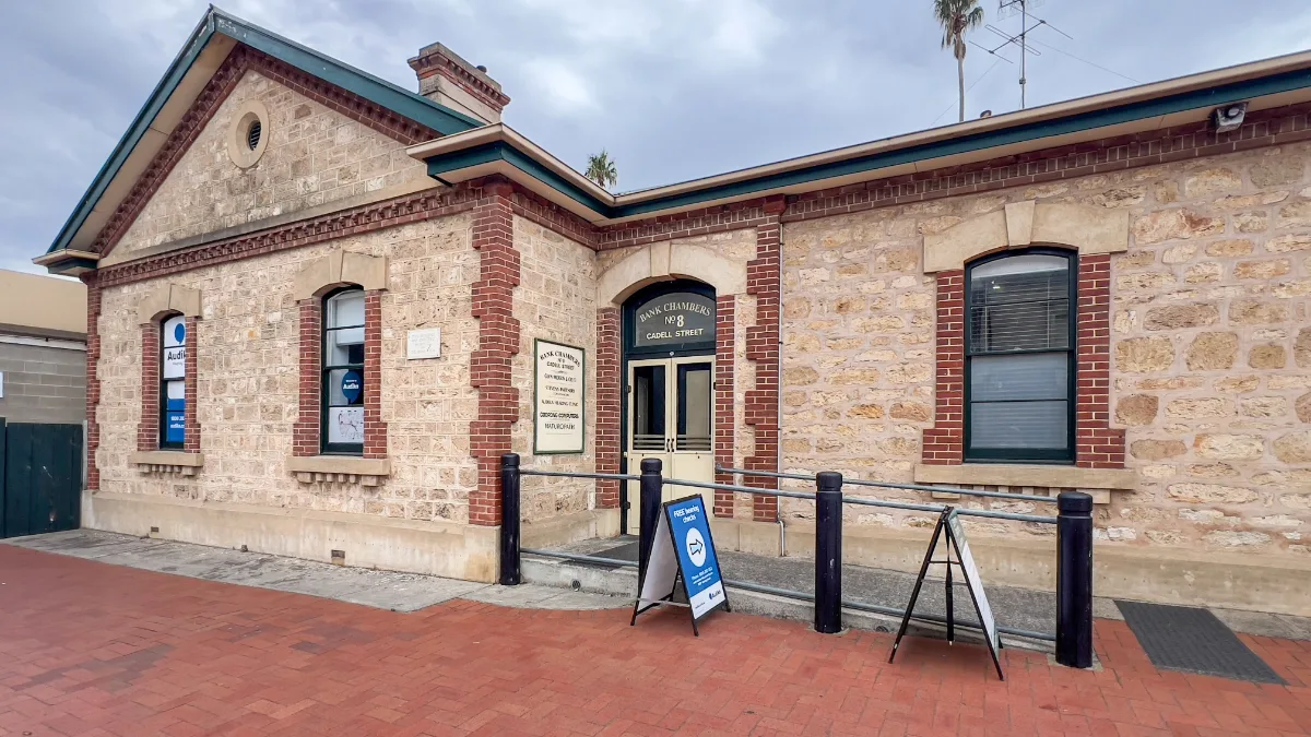 The Old Customs House, a well-preserved example of period architecture.