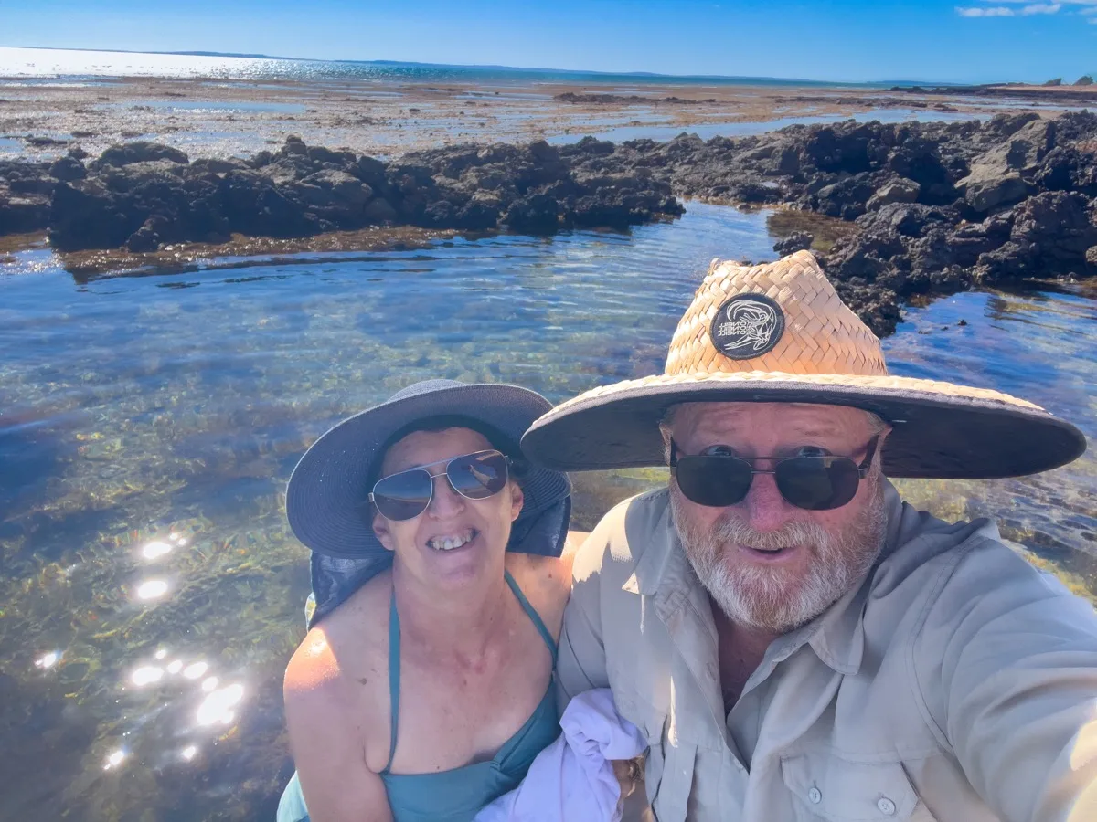 Discovering hidden tidal pools along Australia's pristine coastline